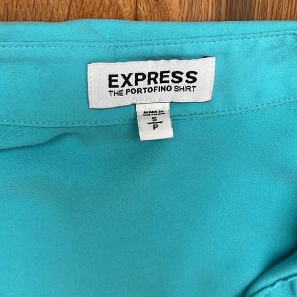 EUC Express Portofino Shirt Bright Blue Size Small - Picture 2 of 8